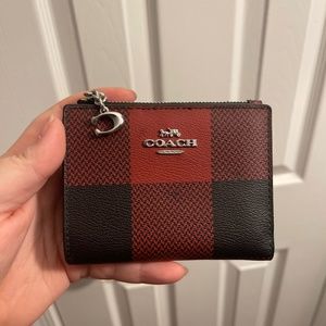 Coach Wallet Plaid